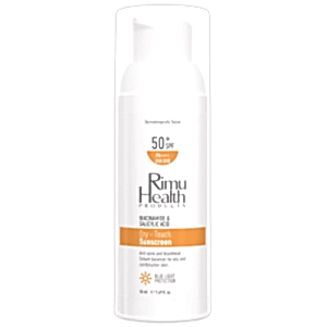 Rimu Health Yağlı ve Karma Ciltler İçin Siyah Nokta ve Akne Karşıtı Güneş Kremi 50 mL