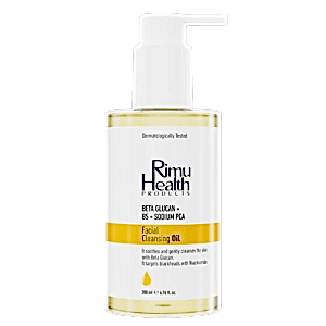 Rimu Health Tüm Cilt Tipleri İçin Siyah Nokta ve Sivilce Karşıtı Arındırıcı Yüz Temizleme Yağı 200mL