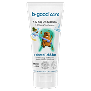 b-good care b-dental™ 7-12 Yaş Çocuk Diş Macunu Florürlü-Ananas 50 mL