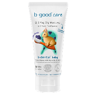 b-good care b-dental™ 0-3 Yaş Bebek Diş Macunu Florürsüz - Böğürtlen 50 mL
