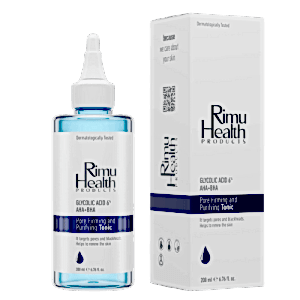 Rimu Health Gözenek Sıkılaştırıcı ve Arındırıcı Tonik (Glycolic Acid %6 AHA BHA) 200mL